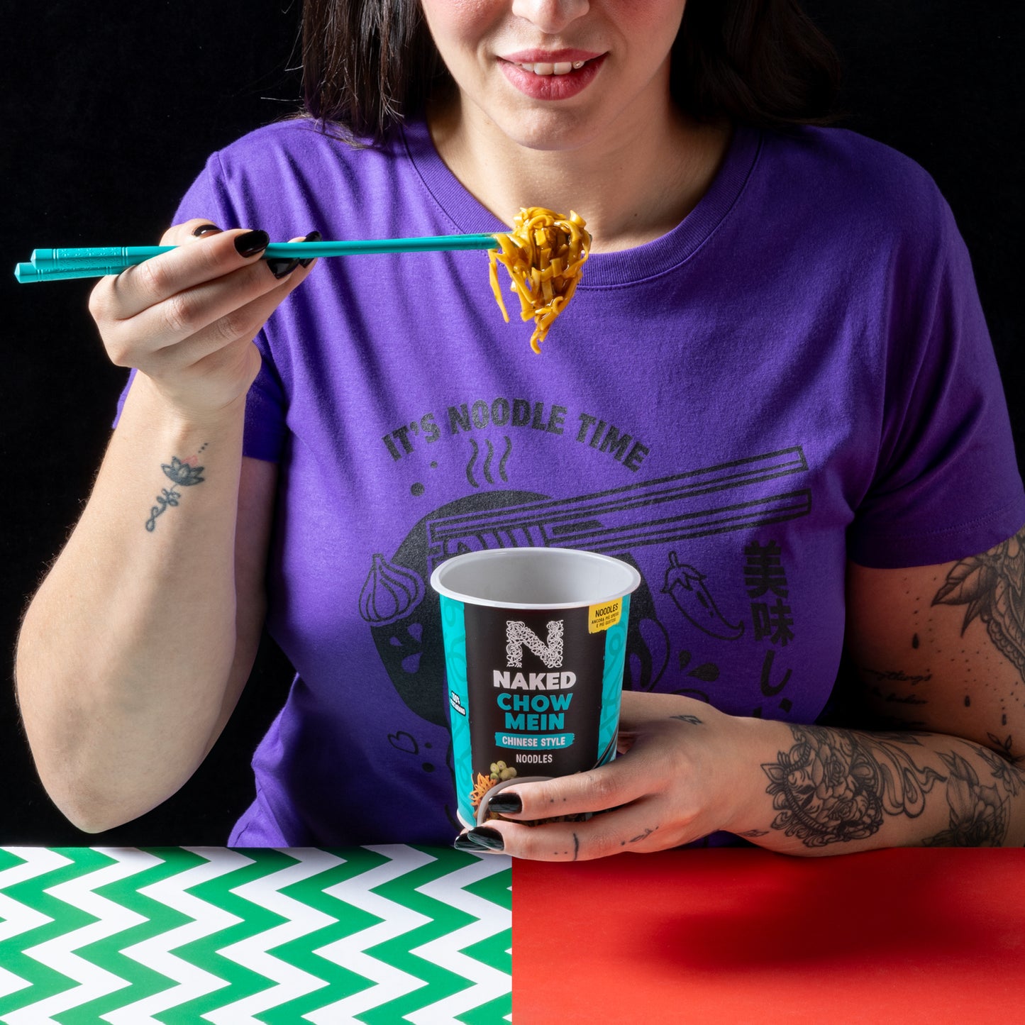 Naked Noodles Chow Mein – Chinese Style